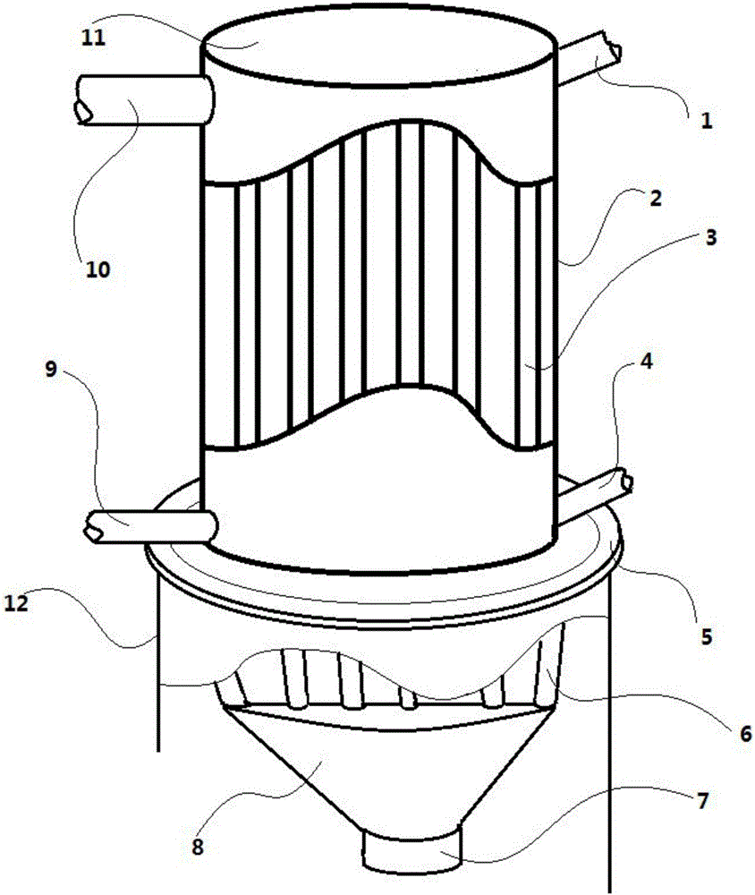 Mercury catalyst processing device