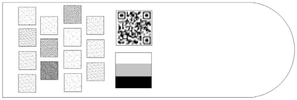 A kind of determination method and determination device of effective color in urine test paper