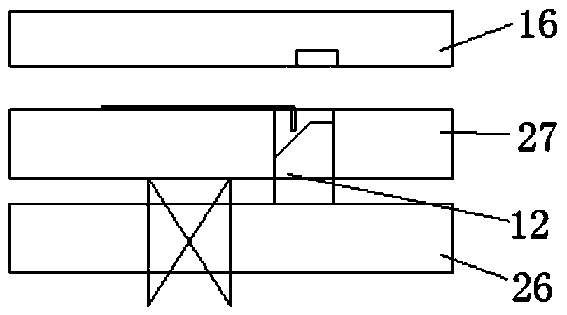 5G part stamping die and stamping method