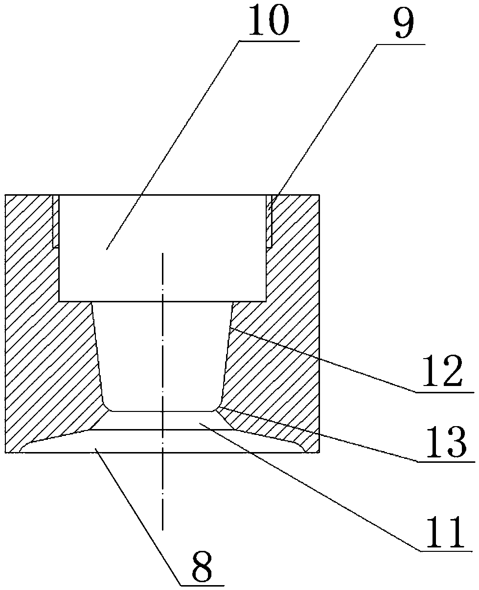 Valve locking press-mounting device