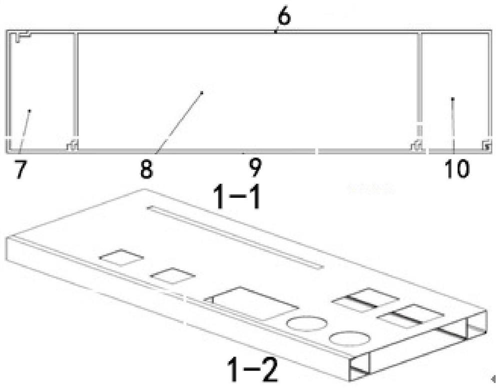 Design of side multi-cavity equipment belt