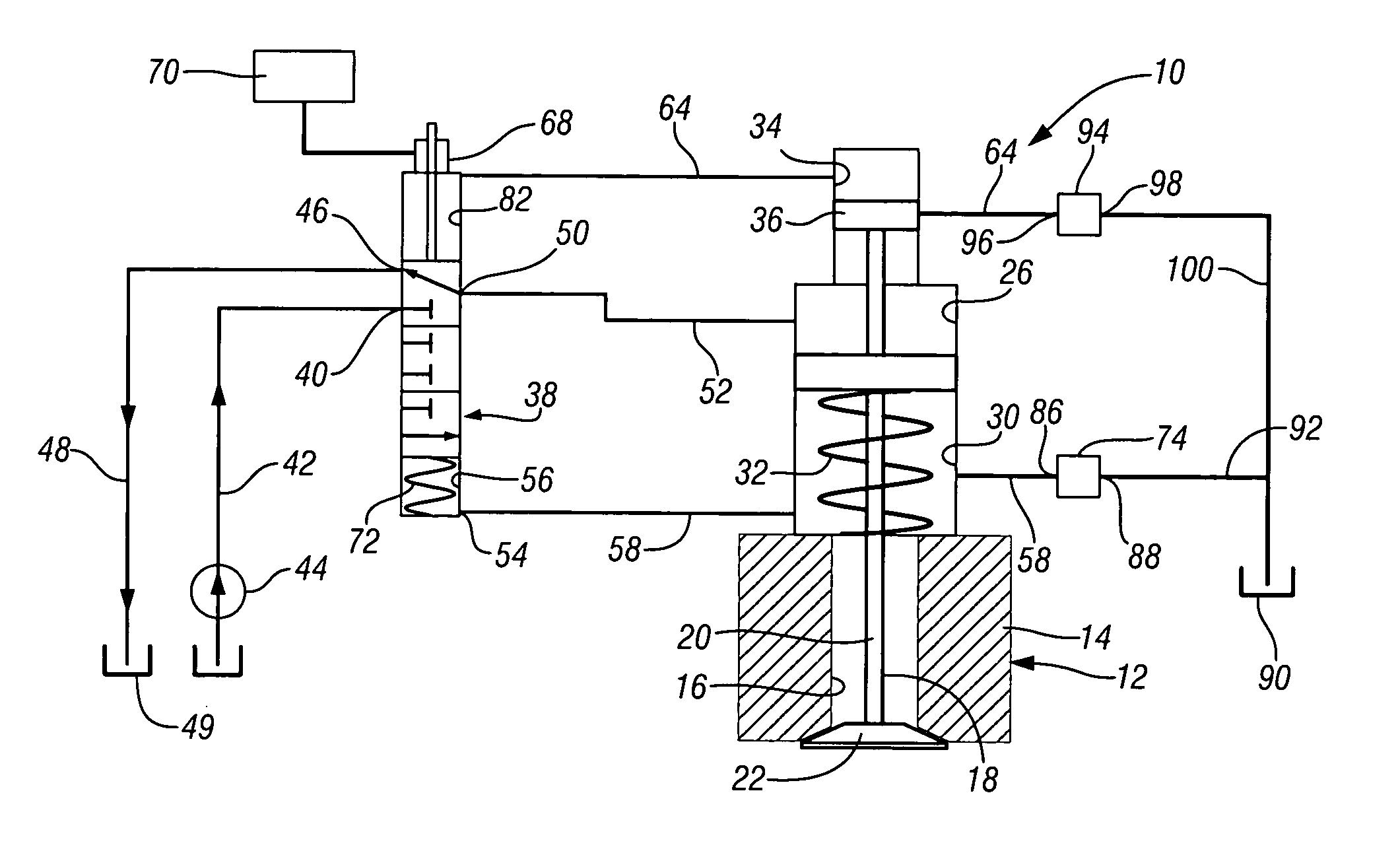 Electrohydraulic valve actuator assembly