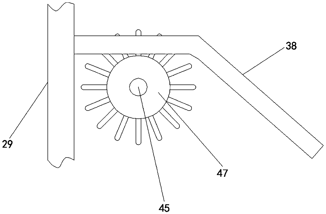 Angle steel cutting device capable of accurately positioning cutting length