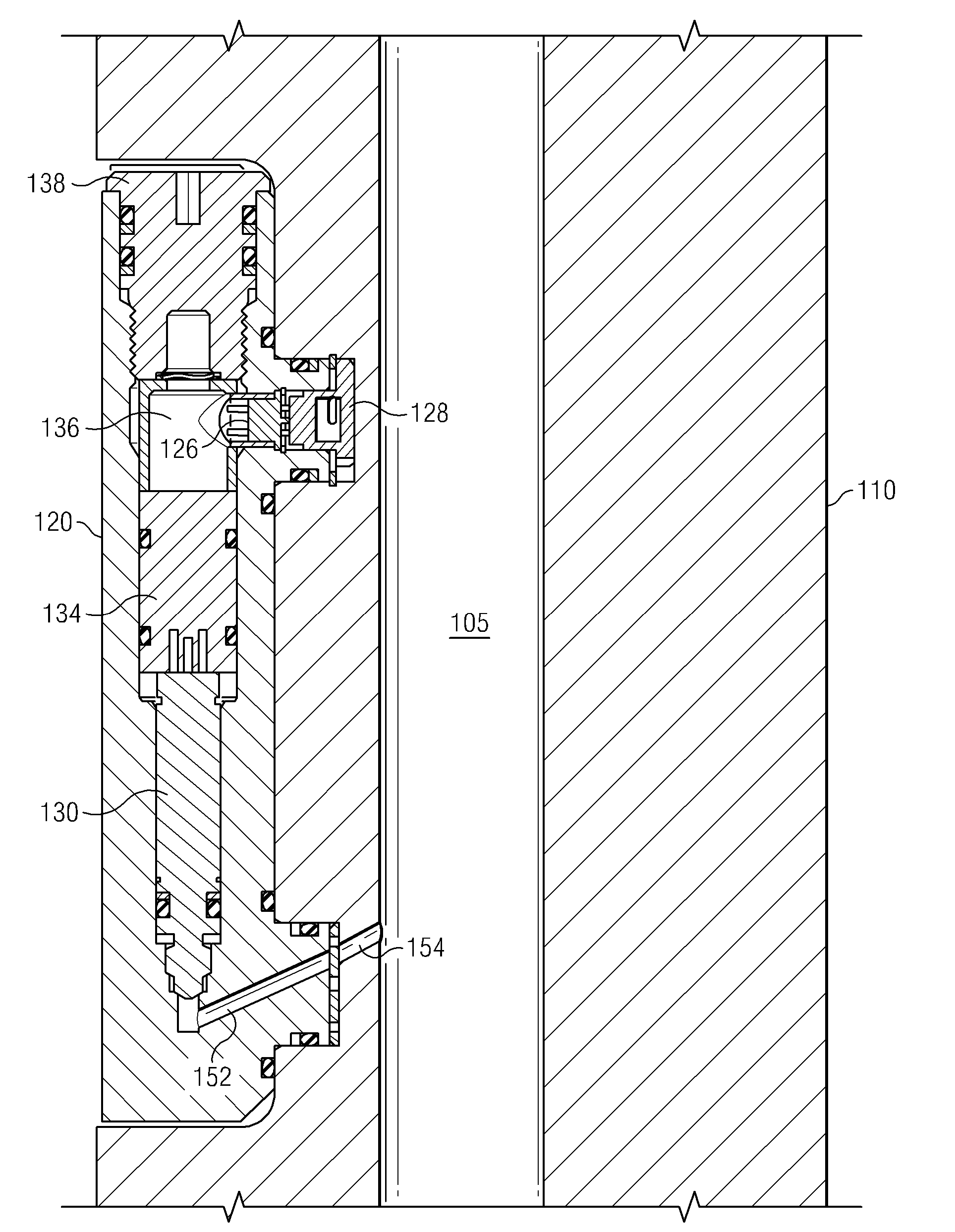 Downhole downlinking system employing a differential pressure transducer