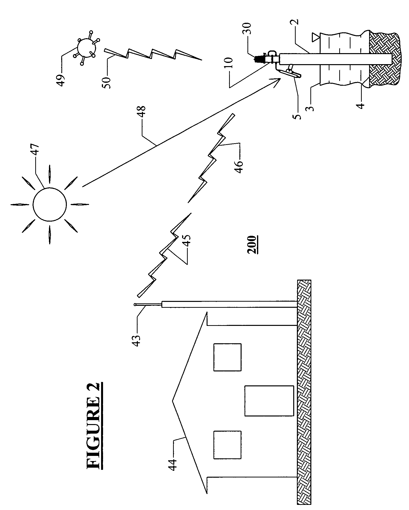 Marine lantern controlled by GPS signals