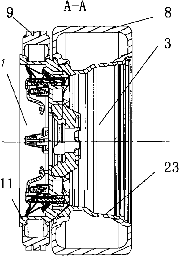 System for quickly assembling and disassembling auxiliary tyre for motor vehicle