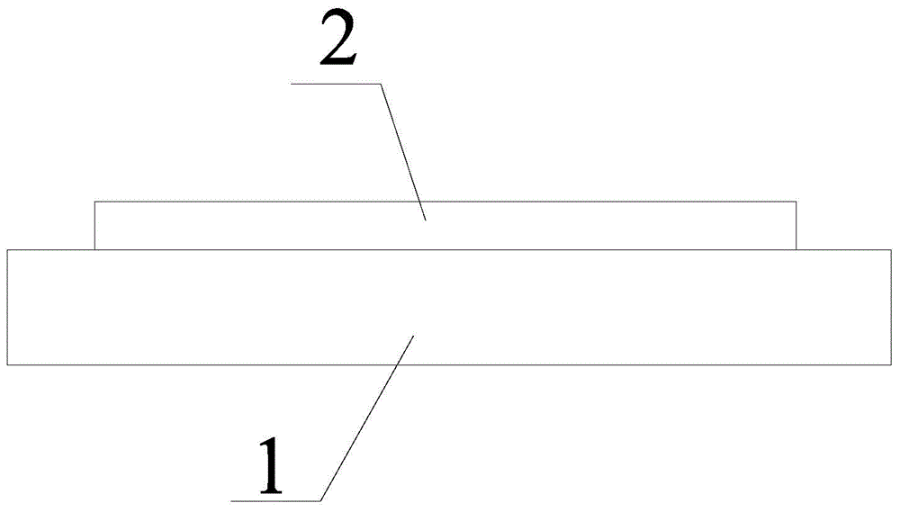 A kind of composite structure and manufacturing method based on ce:yag chip