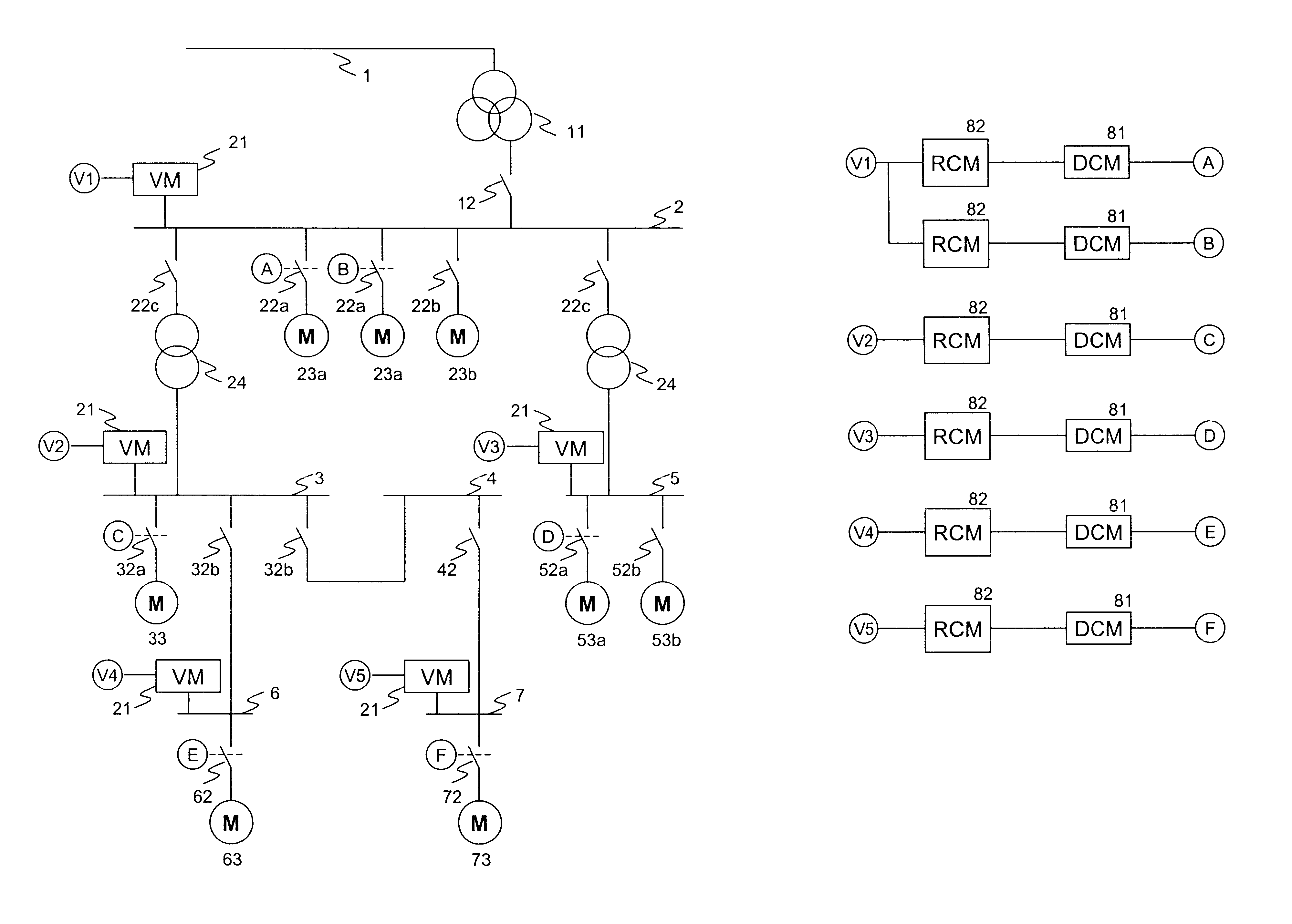 Reclosing apparatus for auxiliary systems