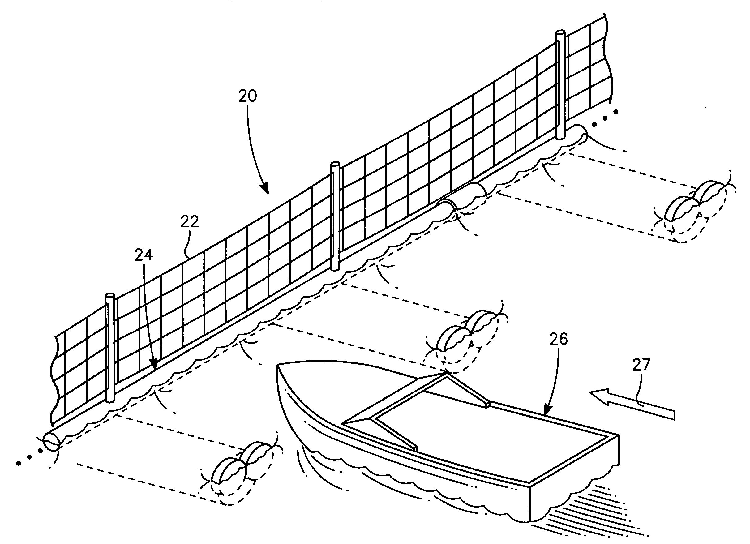 Port security barrier