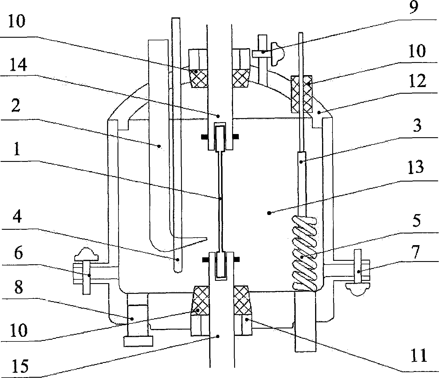 Multifunctional in-situ electro-chemical measuring apparatus for tensile test