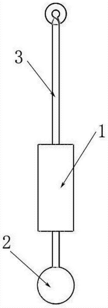 A head-controlled pendulum mouse switch