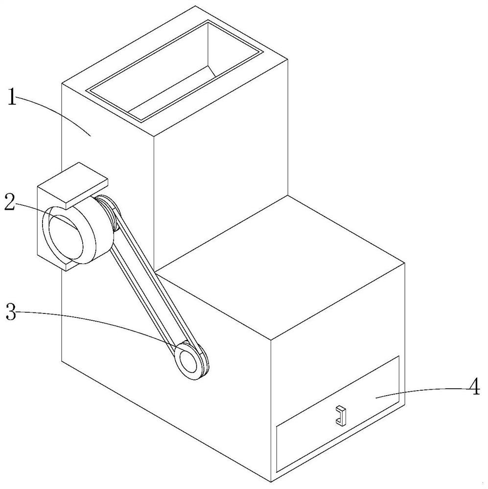 Peanut husking machine