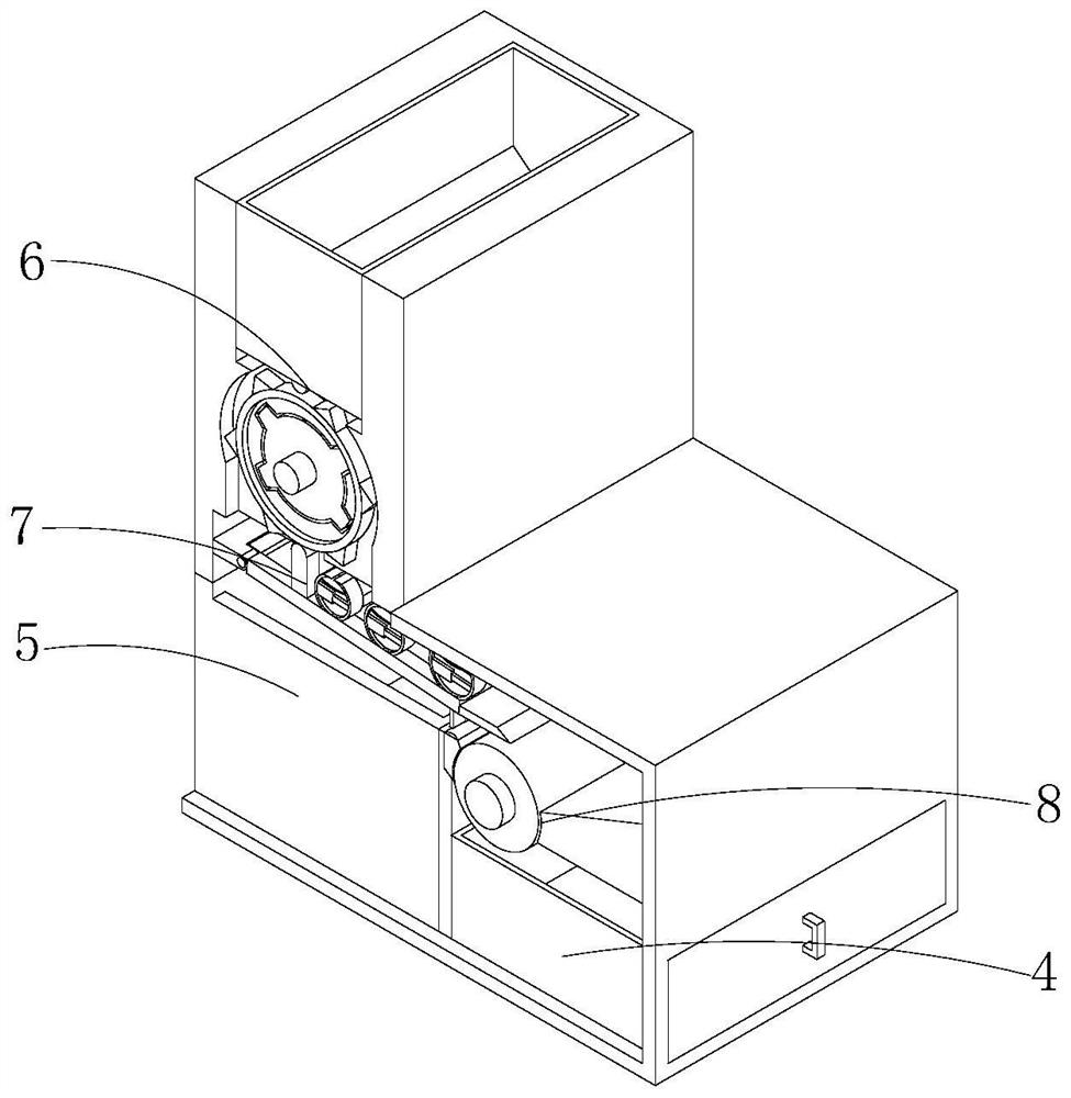 Peanut husking machine