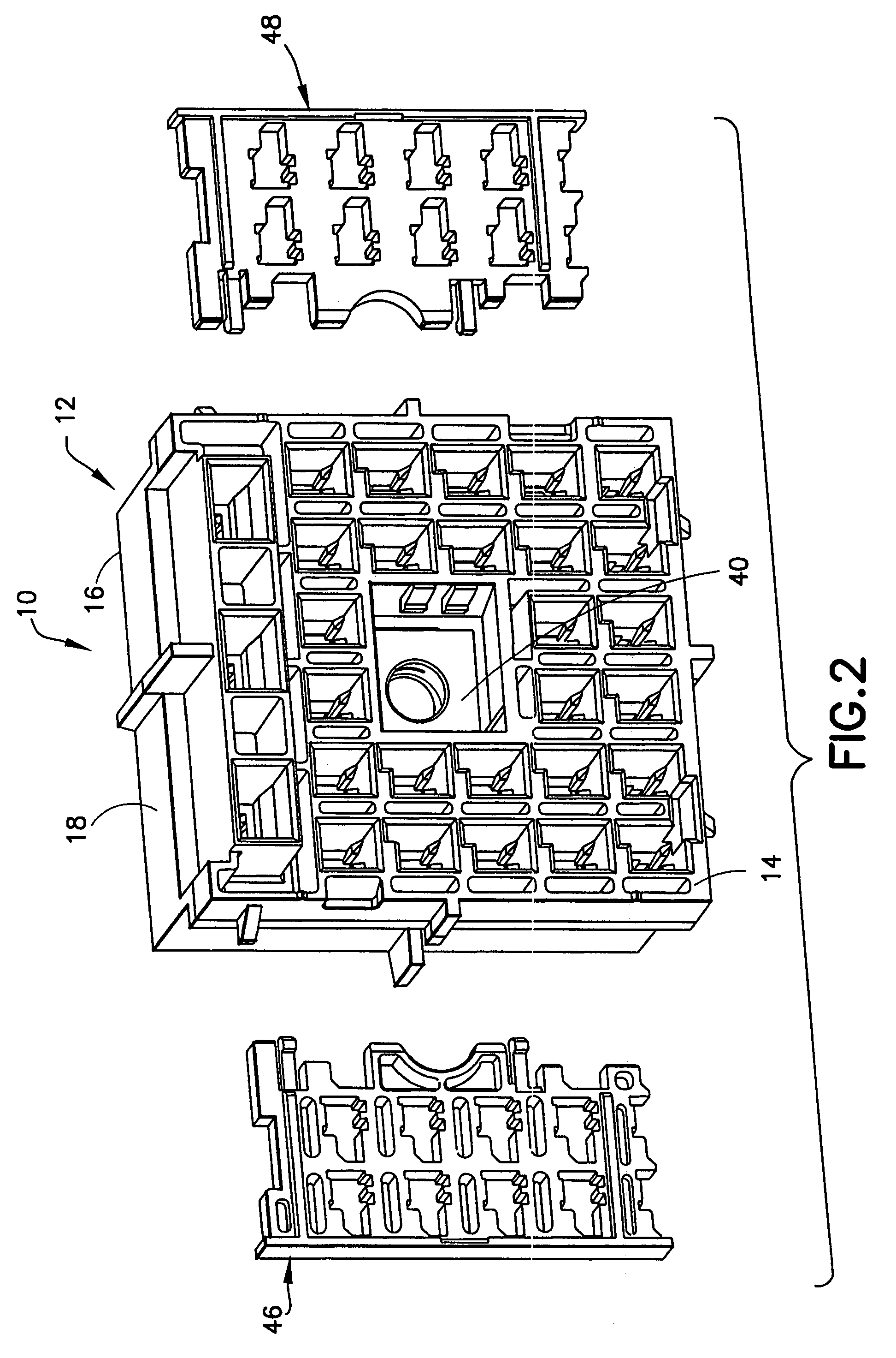 Bolt driven connector