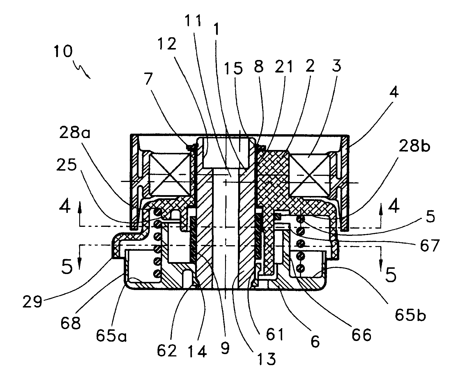 Tensioner with reinstallation feature