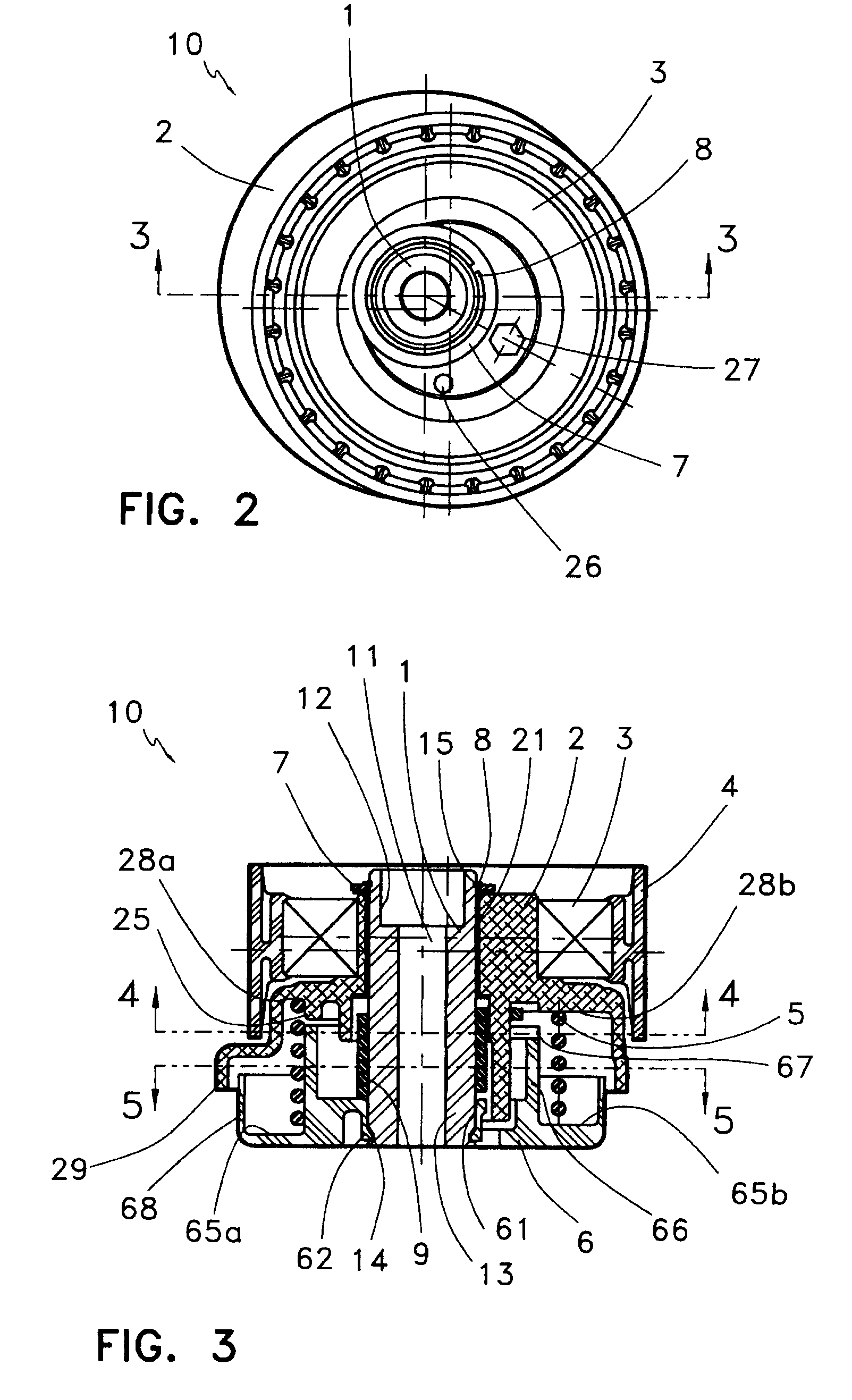 Tensioner with reinstallation feature