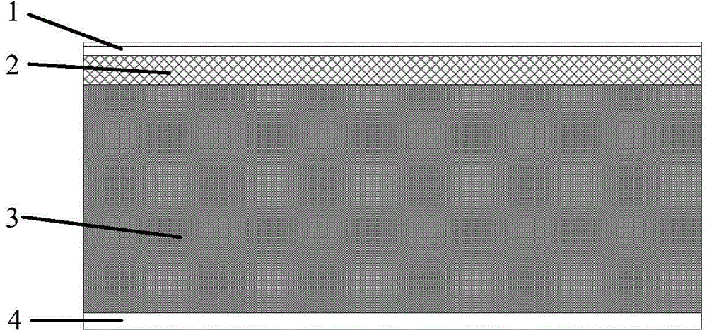 Distributed local boron-doped double-face photoreceptive crystalline silicon solar cell and preparation method thereof