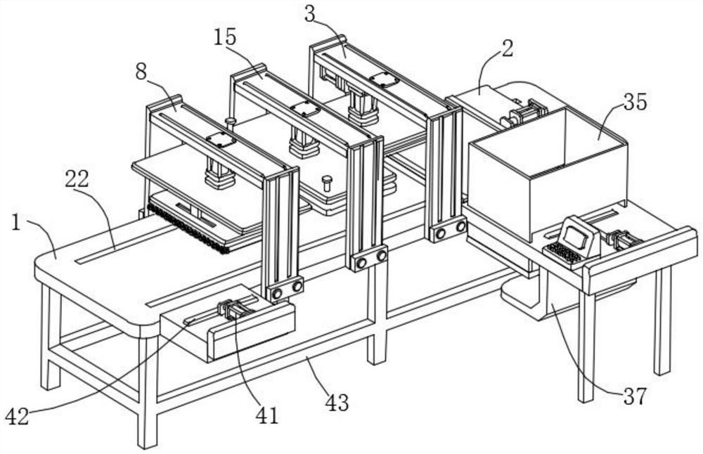 Corrugated carton flattening assembly