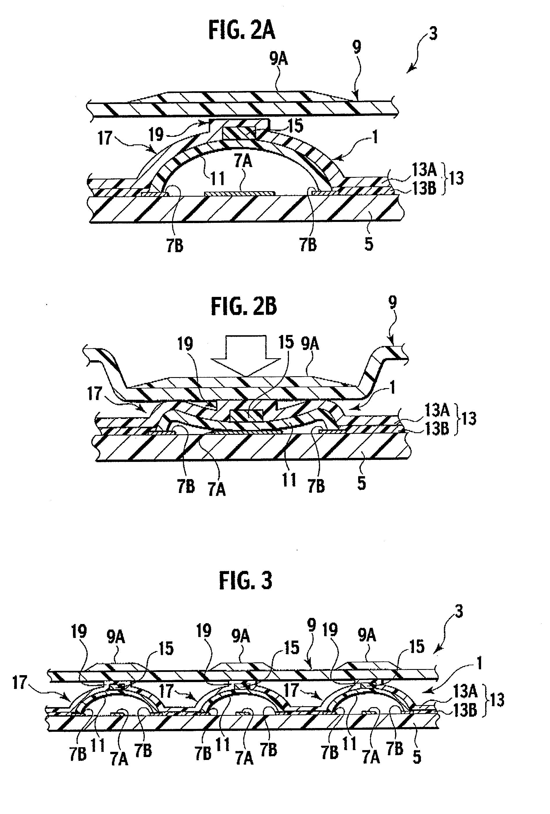 Switch sheet