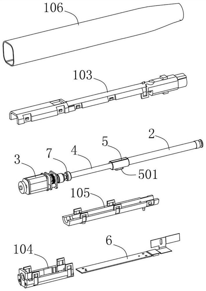 Oral cavity anesthesia injection device