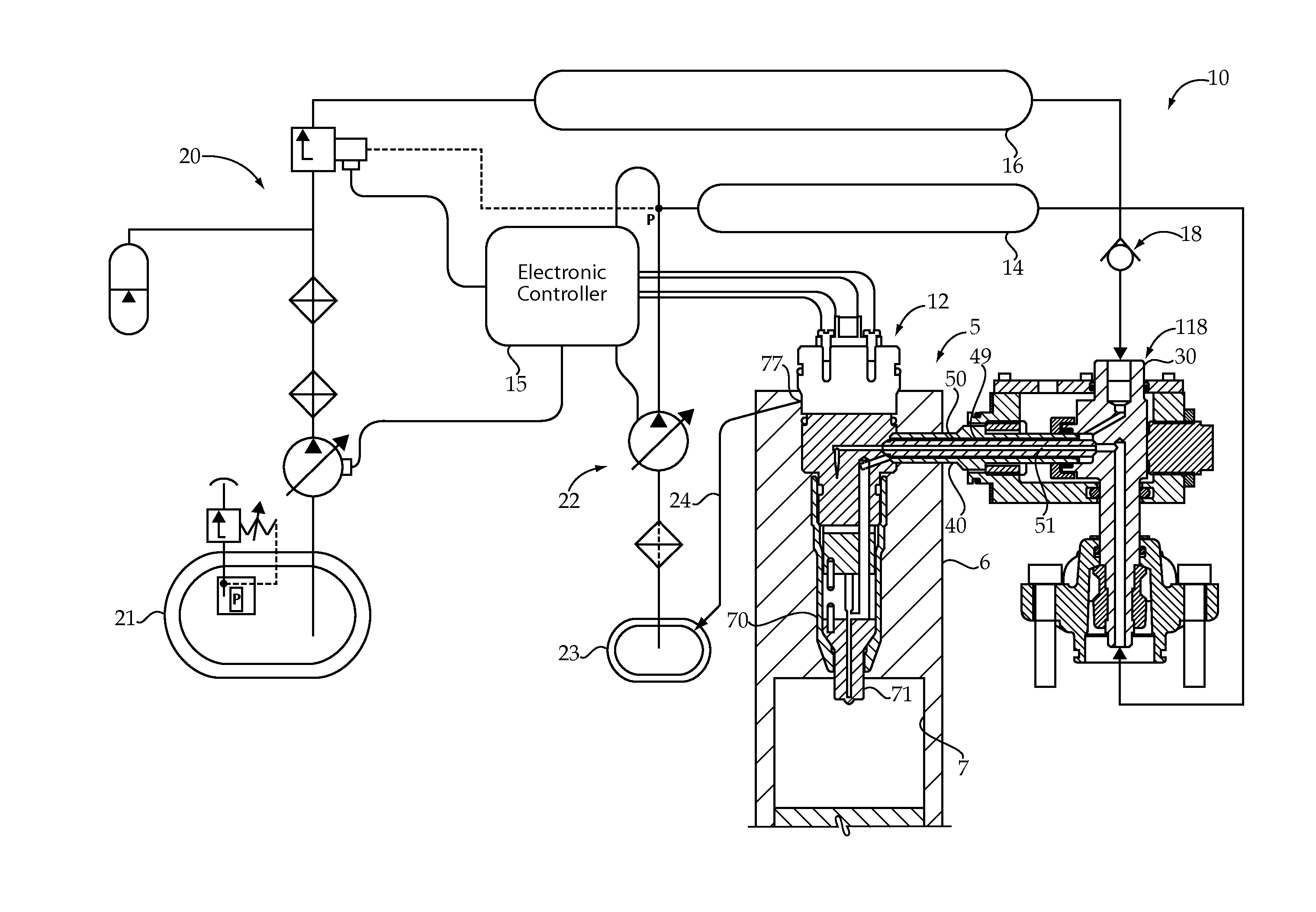 Dual Fuel Injector With Hydraulic Lock Seal And Liquid Leak Purge Strategy