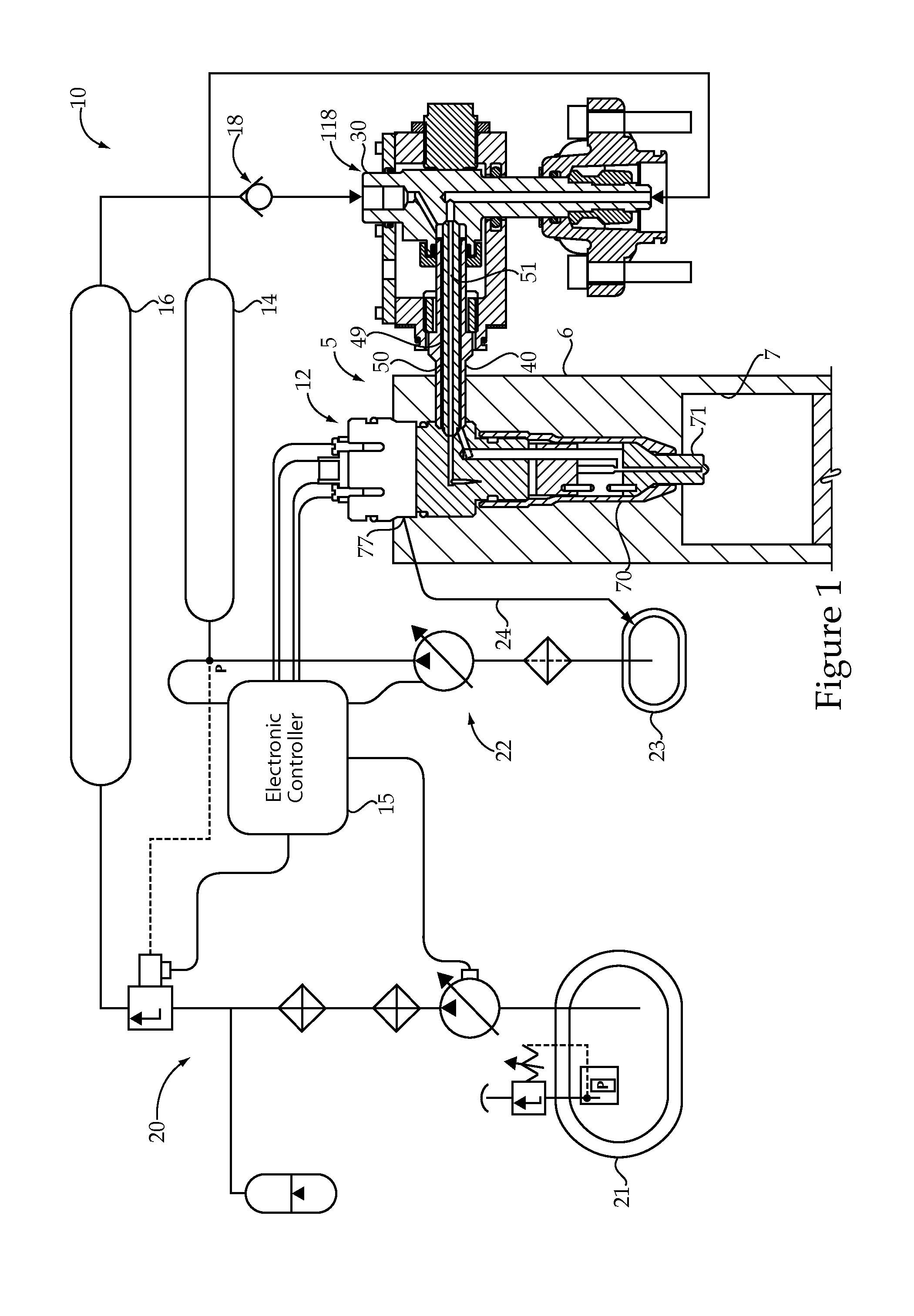 Dual Fuel Injector With Hydraulic Lock Seal And Liquid Leak Purge Strategy