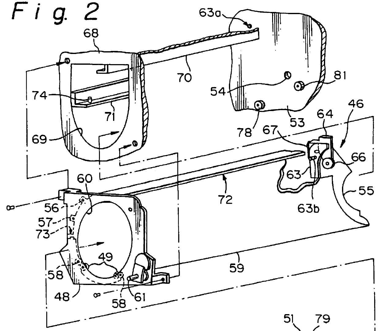 Developing device for image forming apparatus and toner container therefor