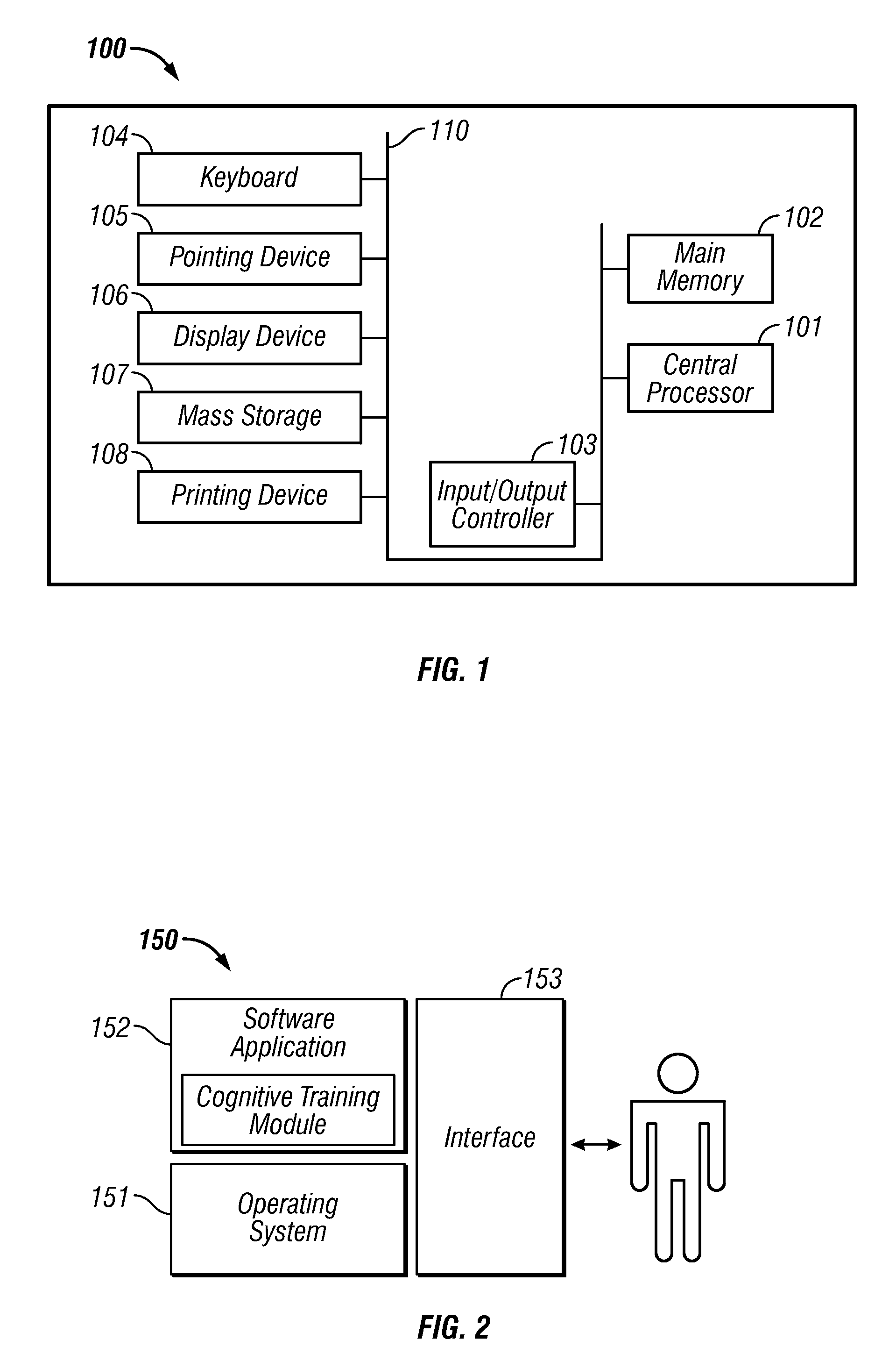 Training system and method based on cognitive models