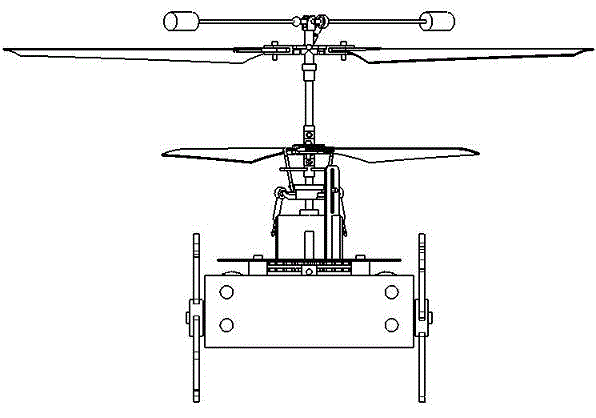 Air-ground amphibious robot