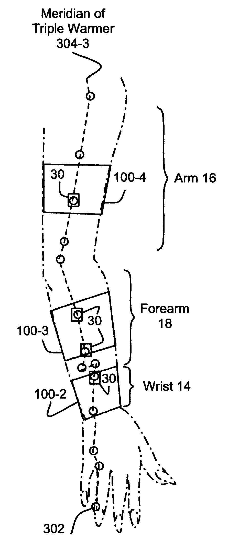 Method and apparatus providing a symbol sequence to a user, and wearable infrastructure providing the symbol sequence to the body