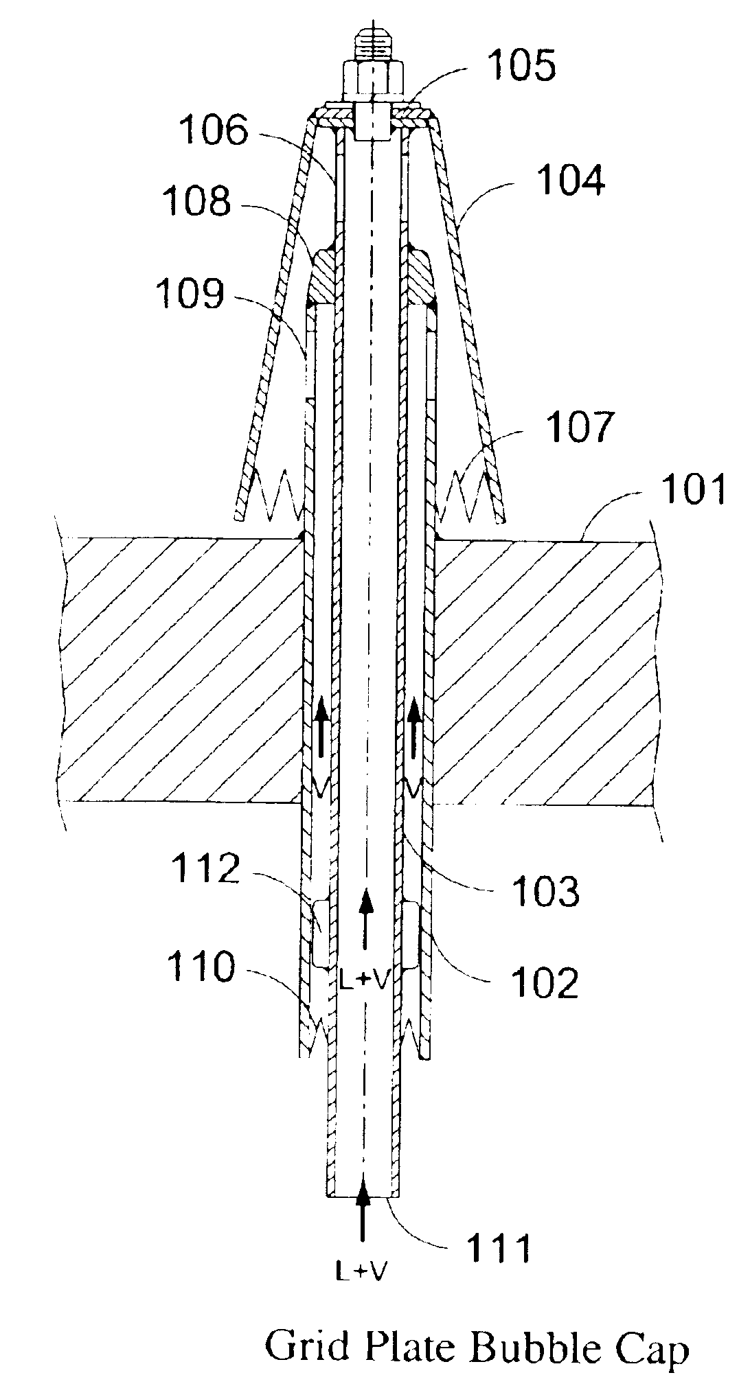 Apparatus for hydrocracking and/or hydrogenating fossil fuels