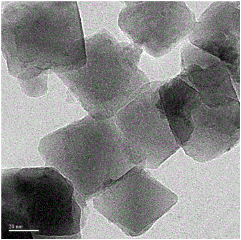 Positively charged nano yttrium oxide and preparation method thereof