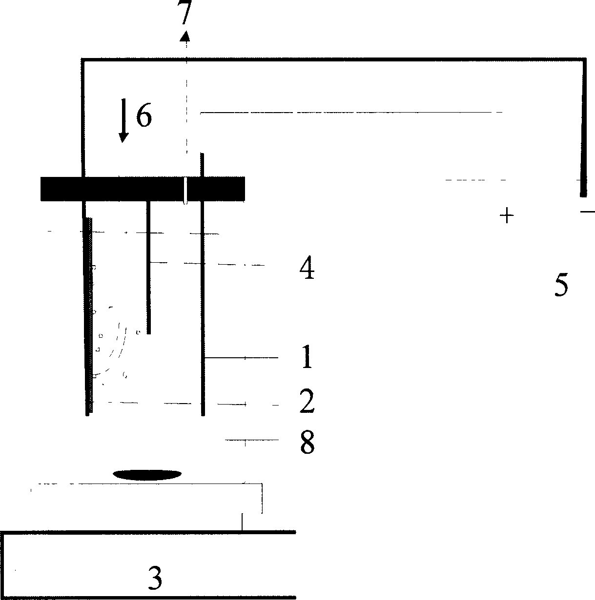 Method and apparatus for removing water organisms by utilizing inductive electric Fenton reaction