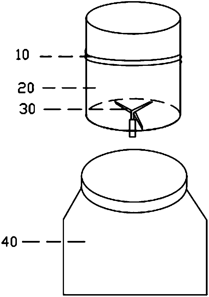 Detection system and mixer