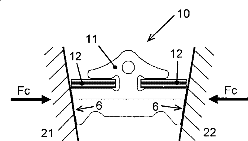 Method for testing pushing belt and test equipment for implementing the method