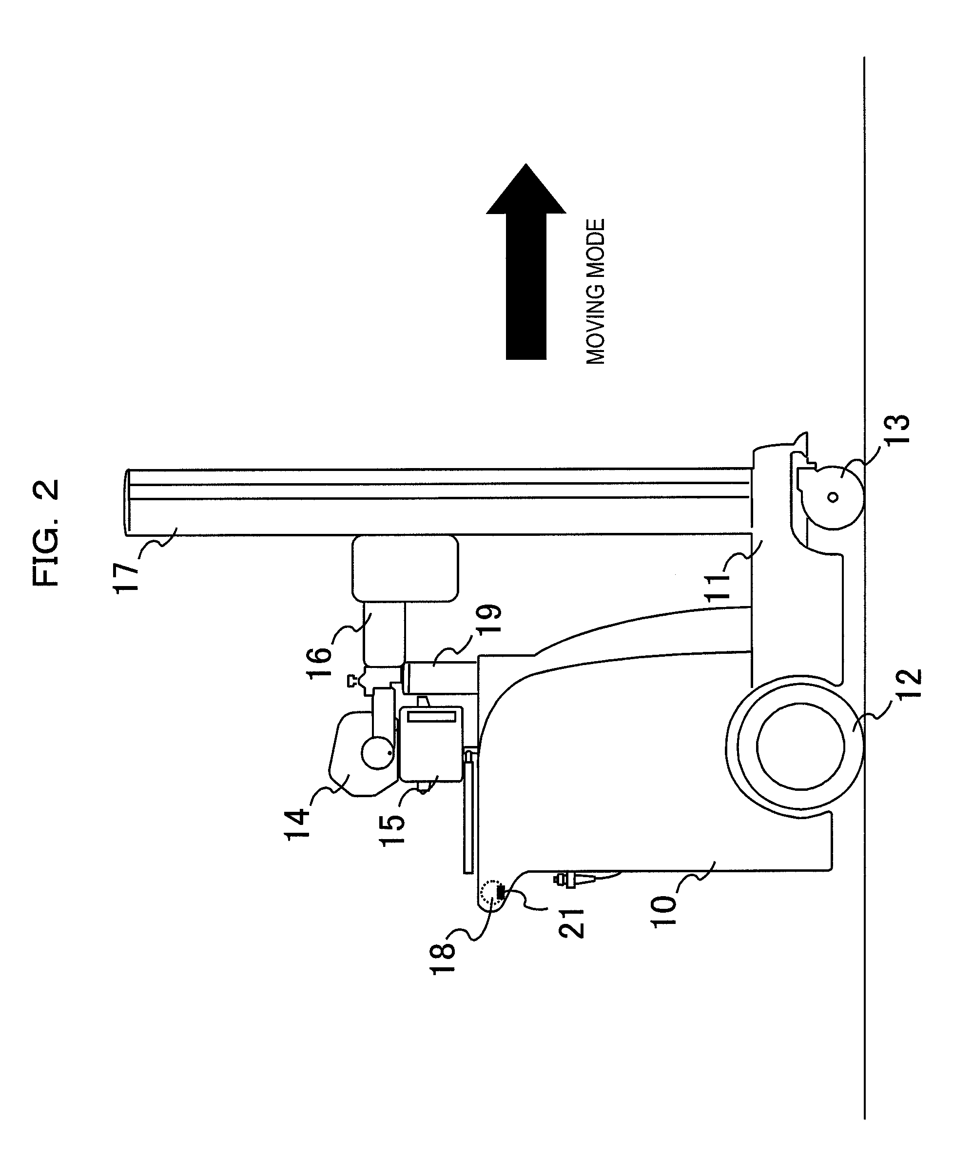 Mobile X-ray device and method for controlling mobile X-ray device