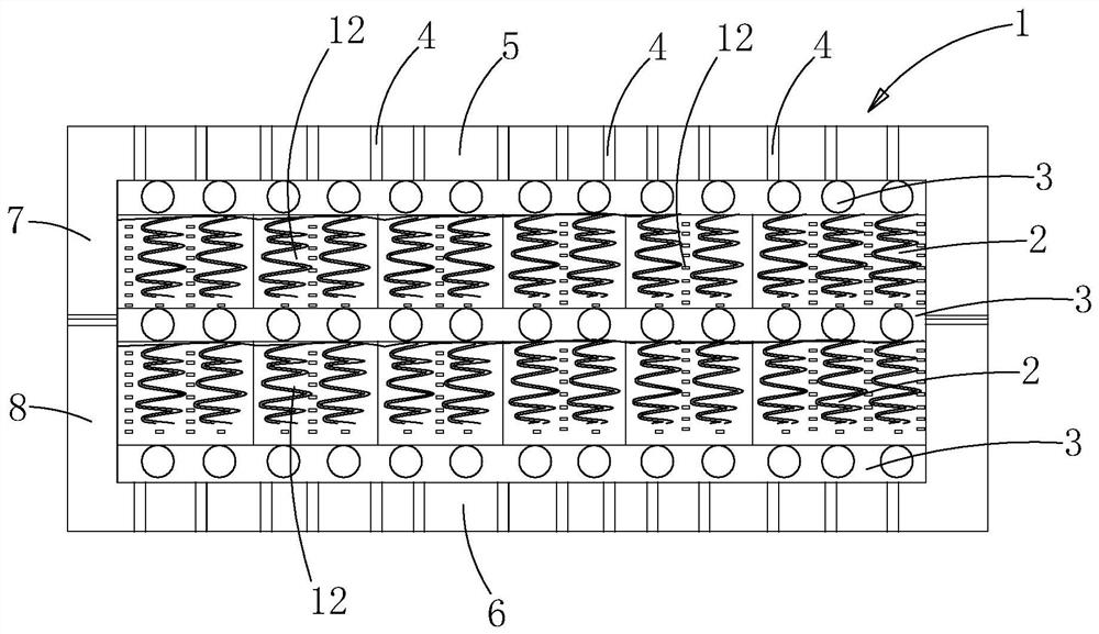 Mattress easy to bend