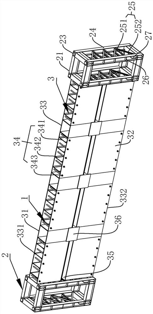 Fabricated light steel structure residential building system