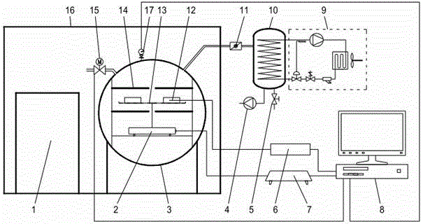 An ice-temperature vacuum drying device and a method for ice-temperature vacuum drying of fresh fish fillets