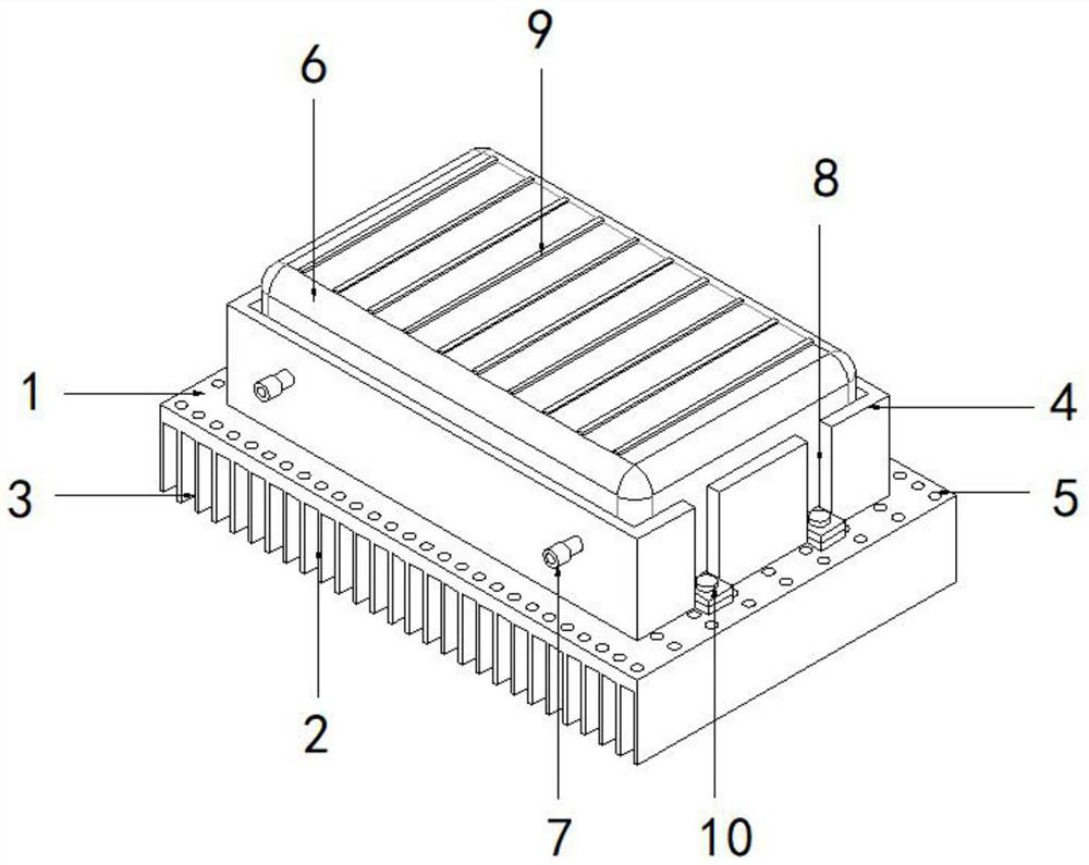 Intelligent driving automobile controller device