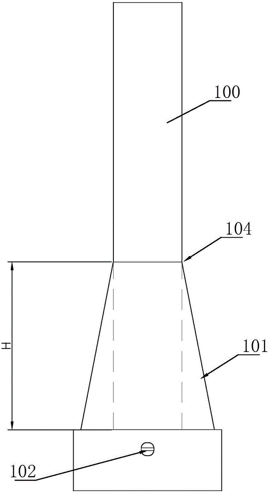 Gluing detection device for screws