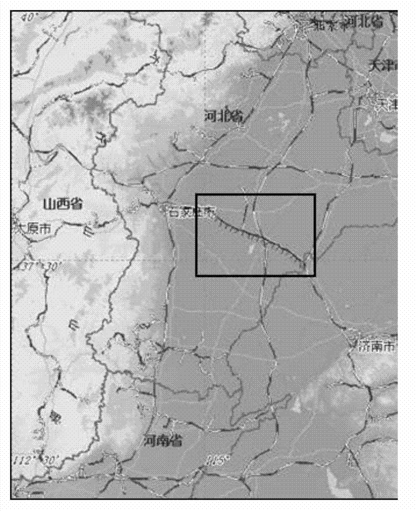 Display style setting method of vector electronic map information