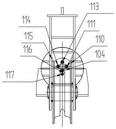 Multifunctional rotary cable guide device