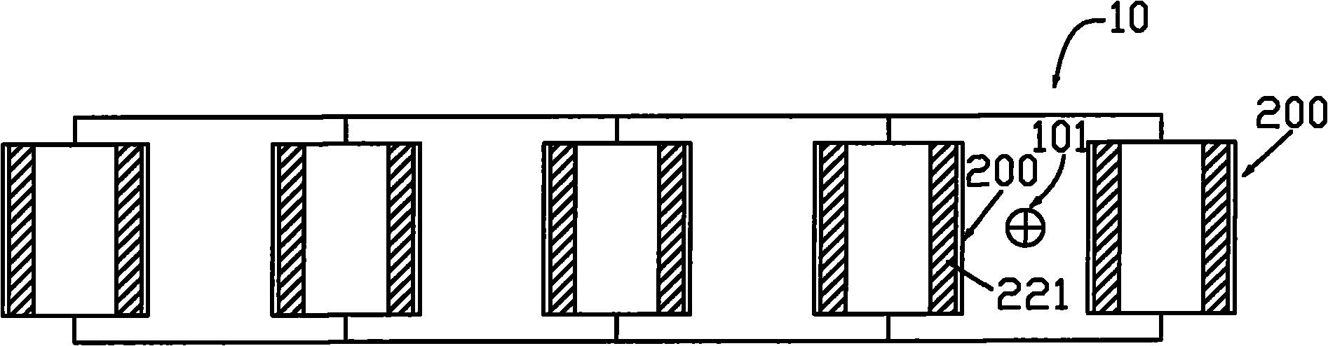 Backlight module and light source component thereof