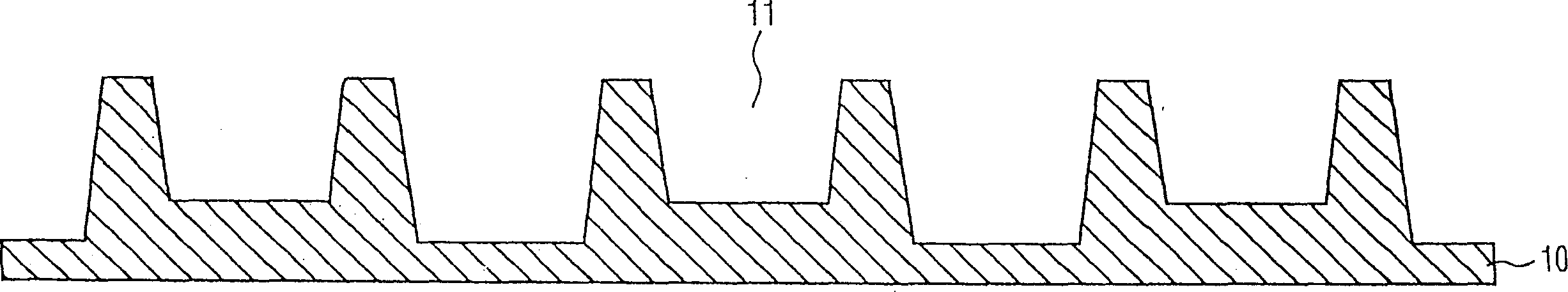 Solid luminous device packaged radiating member and its making method