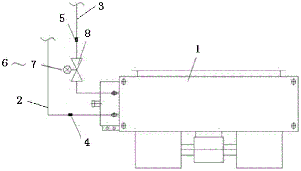 A temperature difference electric regulating valve for an air conditioning system and a temperature difference control method thereof