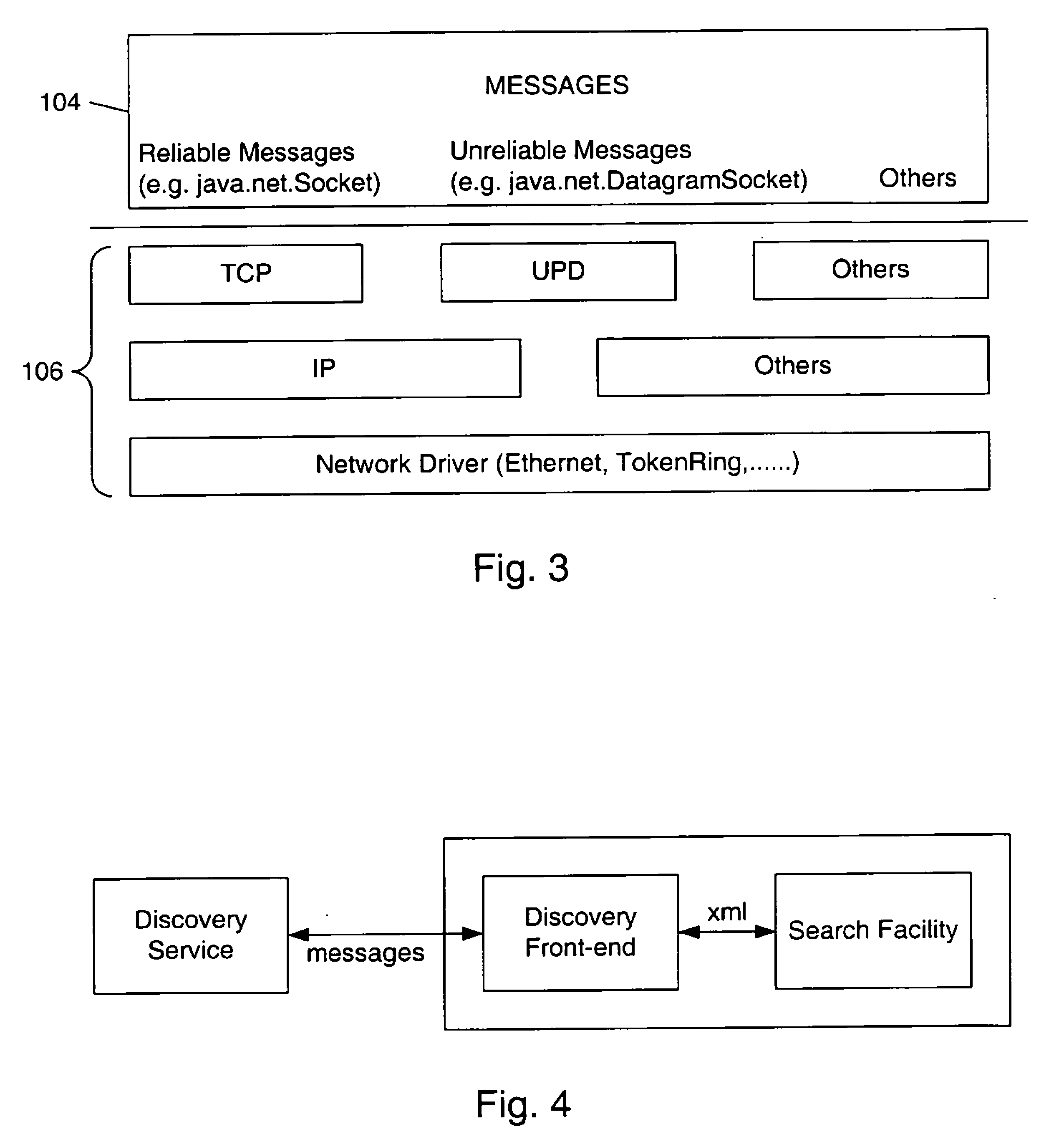 Event message endpoints in a distributed computing environment