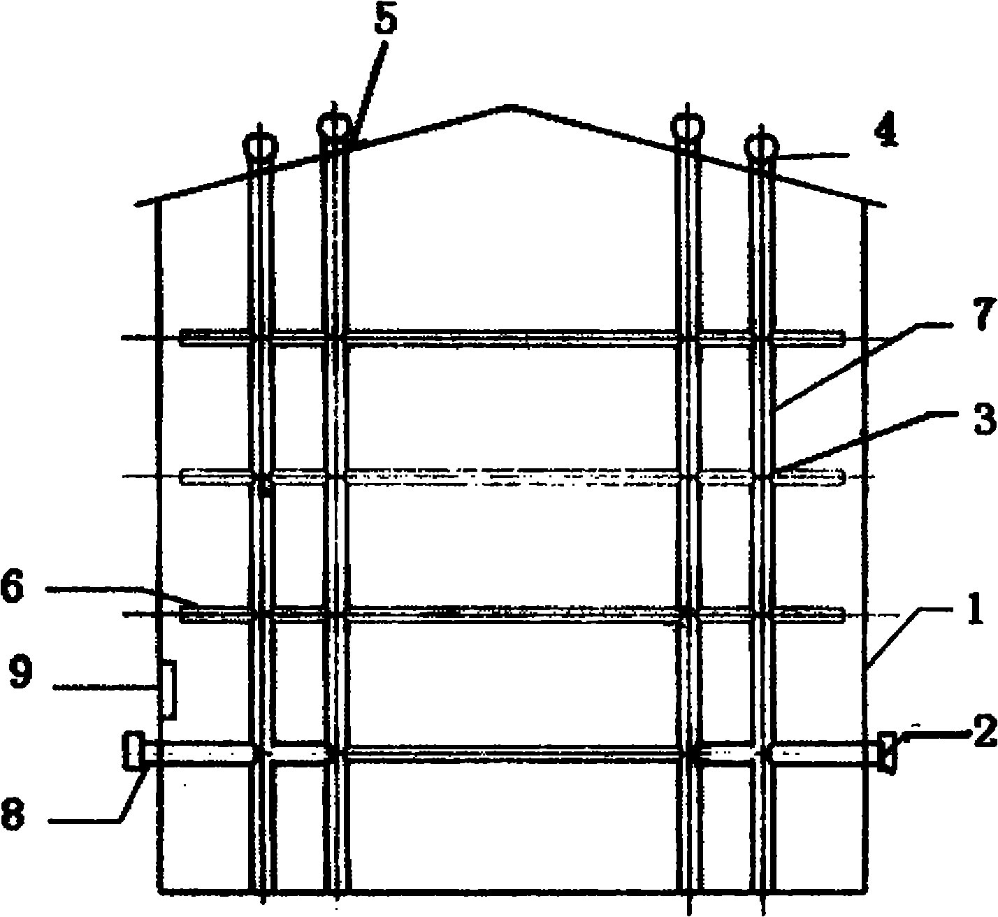 Straw storage device