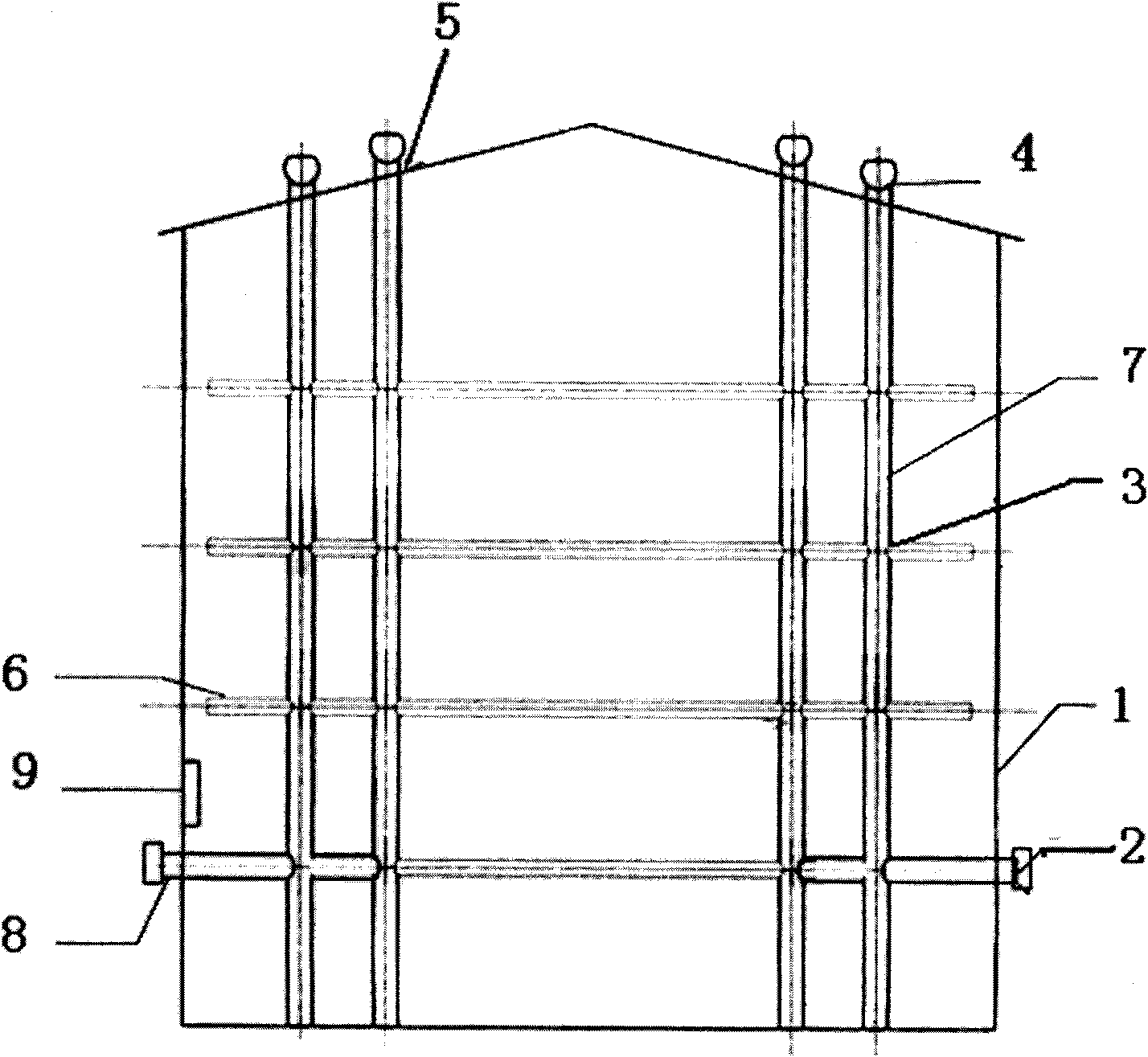 Straw storage device