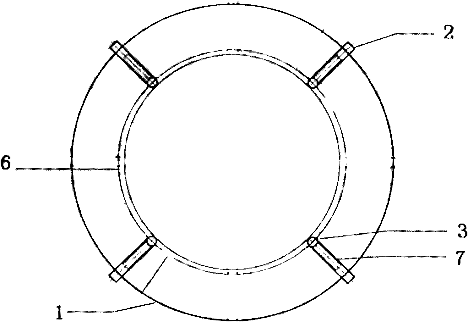 Straw storage device